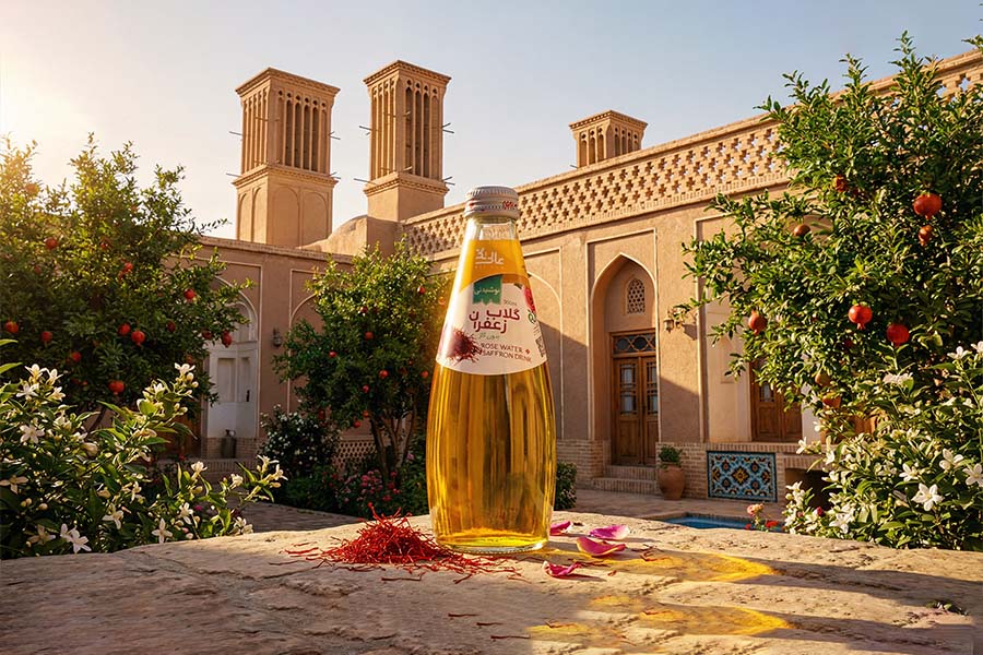 خواص نوشیدنی گلاب و زعفران